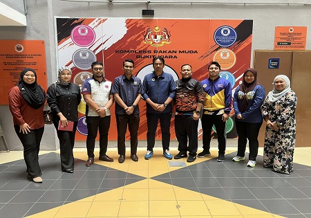 KUNJUNGAN HORMAT KETUA AGENSI ANTIDADAH KEBANGSAAN (AADK) DAERAH DANG WANGI KE PEJABAT BELIA DAN SUKAN KAWASAN TITIWANGSA/SETIAWANGSA
