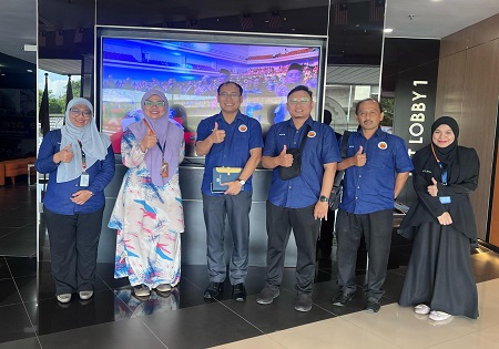 PBSK CHERAS / BANDAR TUN RAZAK ADAKAN LAWATAN TAPAK KE UNIKL MIDI CHERAS BAGI PROGRAM PEMBANGUNAN BELIA, SUKAN DAN RAKAN MUDA