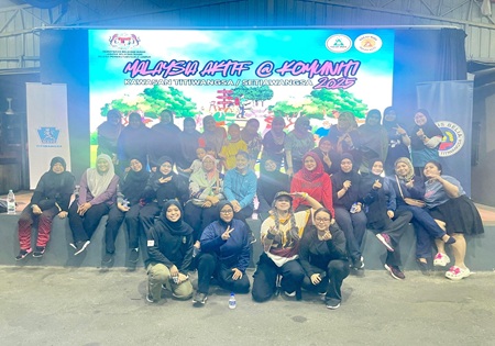 PROGRAM MALAYSIA AKTIF @ KOMUNITI KAWASAN TITIWANGSA/SETIAWANGSA 2025 KINI TELAH BERMULA
