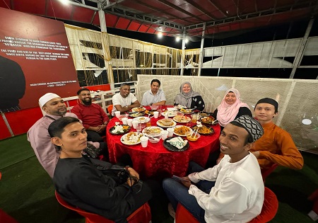 PEGAWAI BELIA DAN SUKAN KAWASAN TITIWANGSA/SETIAWANGSA HADIR MAJLIS BERBUKA PUASA & RAMAH MESRA BERSAMA MAJLIS BELIA KAWASAN SETIAWANGSA