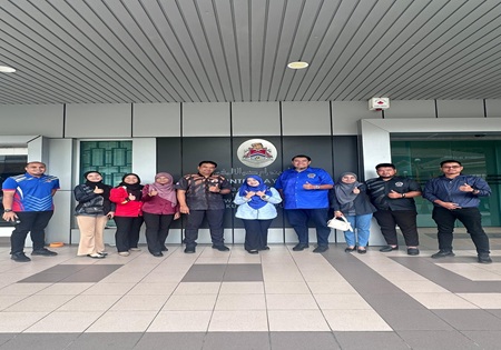 KUNJUNG HORMAT PBSK TITIWANGSA/SETIAWANGSA KE PEJABAT CAWANGAN DBKL TITIWANGSA BERSAMA MAJLIS BELIA KAWASAN TITIWANGSA