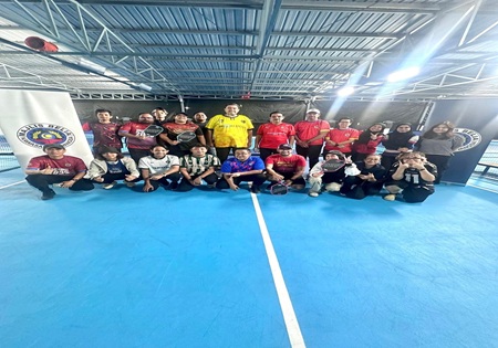 KAKITANGAN PBSK TITIWANGSA/SETIAWANGSA HADIR KE PROGRAM MARI MENCUBA PICKLEBALL 2.0 ANJURAN MAJLIS BELIA KAWASAN TITIWANGSA