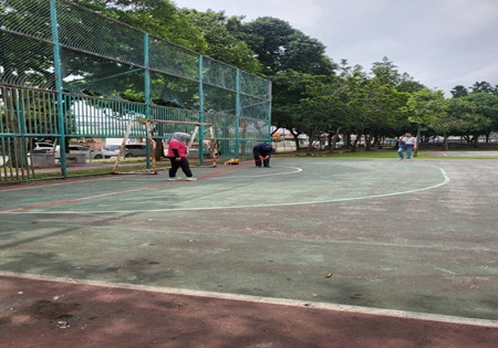 PERSIAPAN TEMPAT LIGA SUKAN KOMUNITI (LSK) KAWASAN TITIWANGSA/SETIAWANGSA 2025
