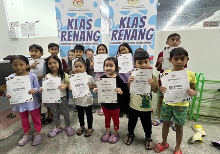 PENUTUP PROGRAM KLAS RENANG SEGAMBUT 2025
