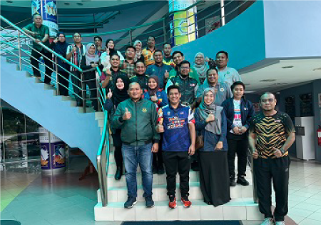 PERJUMPAAN GERAKAN BELIA 4B BANDAR TUN RAZAK DENGAN PEGAWAI BELIA DAN SUKAN KAWASAN CHERAS / BANDAR TUN RAZAK
