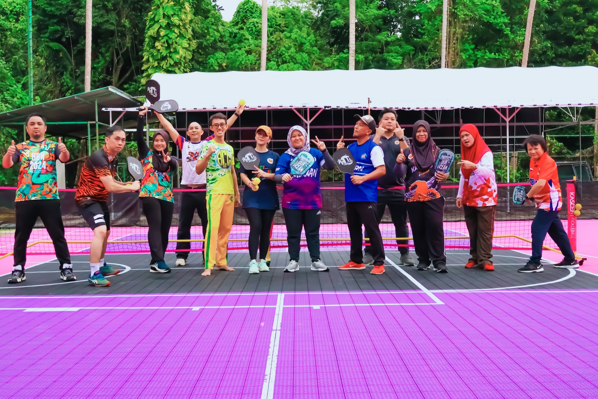 PROGRAM PICKLEBALL JABATAN BELIA DAN SUKAN W.P. LABUAN