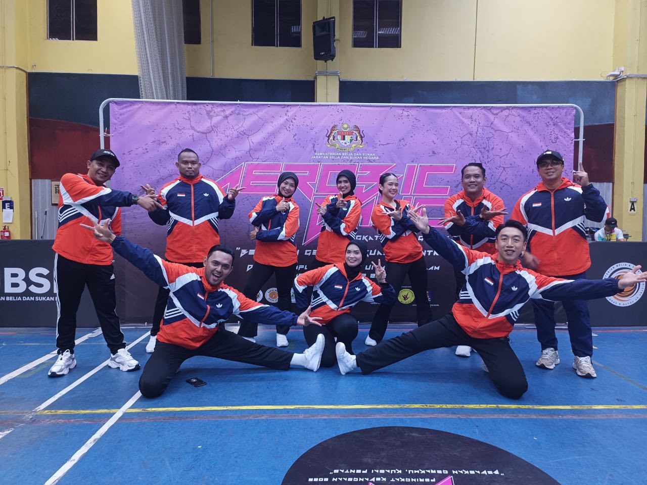 WP LABUAN LAYAK KE PUSINGAN AKHIR PERTANDINGAN AEROBIC DANCE PERINGKAT KEBANGSAAN TAHUN 2025 KATEGORI 18 TAHUN KE ATAS