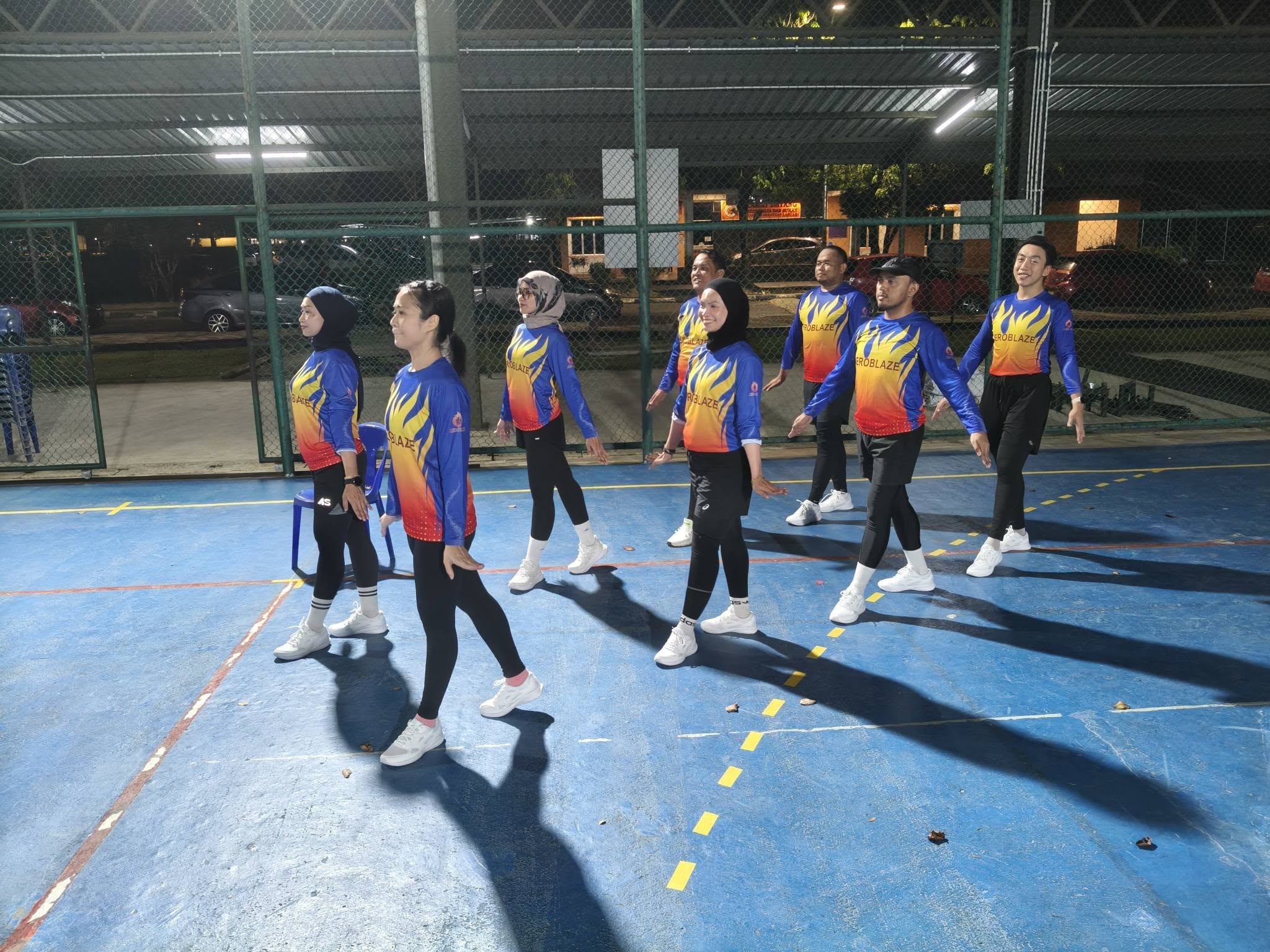 PERSEDIAAN PERTANDINGAN AEROBIC DANCE PERINGKAT KEBANGSAAN 2025