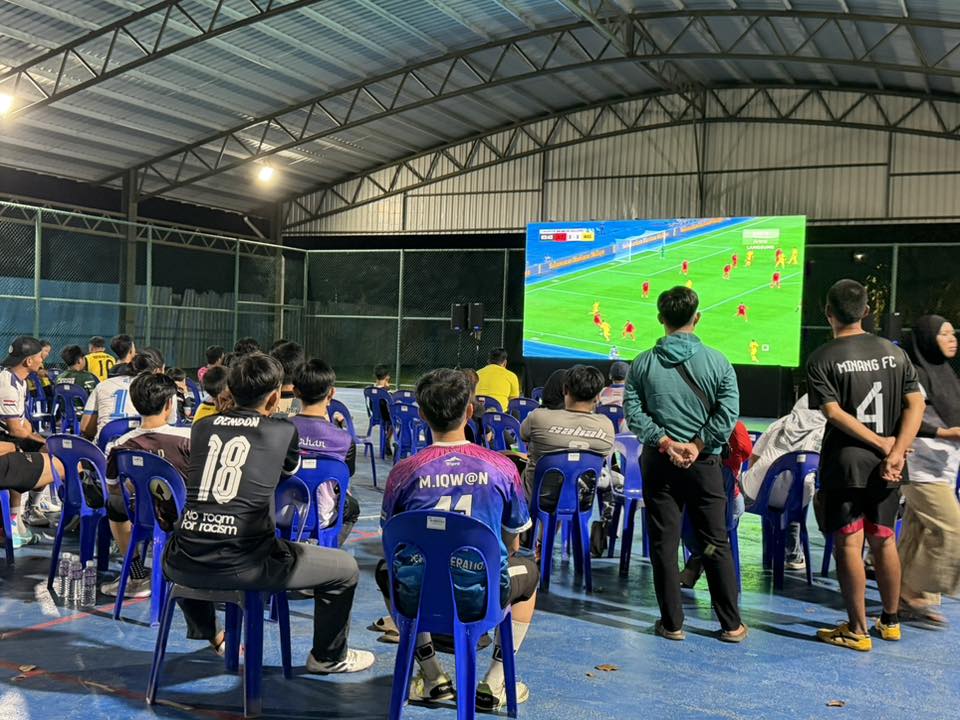 TAYANGAN SKRIN BESAR SEMPENA KELAYAKAN PIALA ASIAN: NEPAL VS MALAYSIA