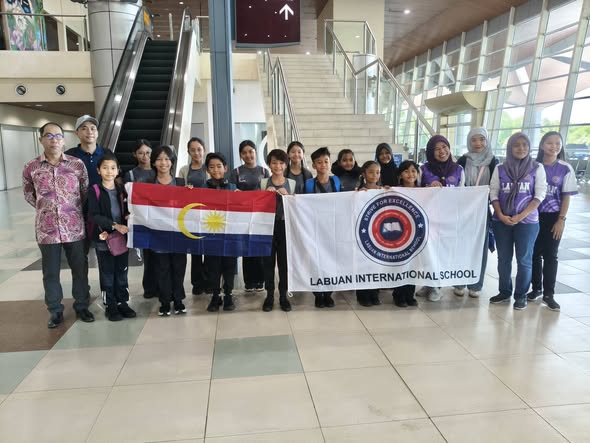 PASUKAN CHEERLEADING WP. LABUAN BERANGKAT KE KUALA LUMPUR SERTAI KEJOHANAN PERINGKAT KEBANGSAAN