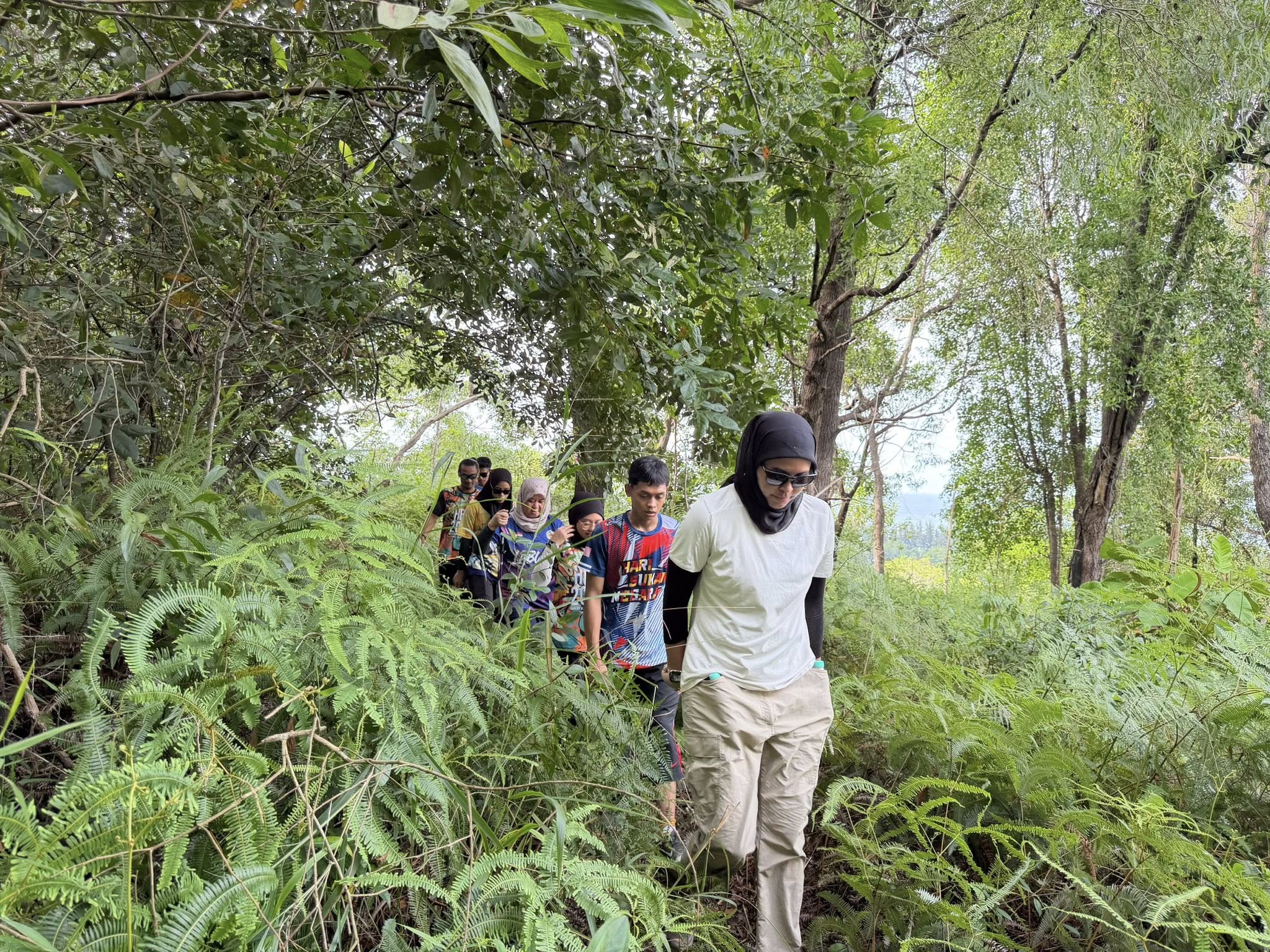 "TEST ROUTE" HIKING PERDANA MTB PARK