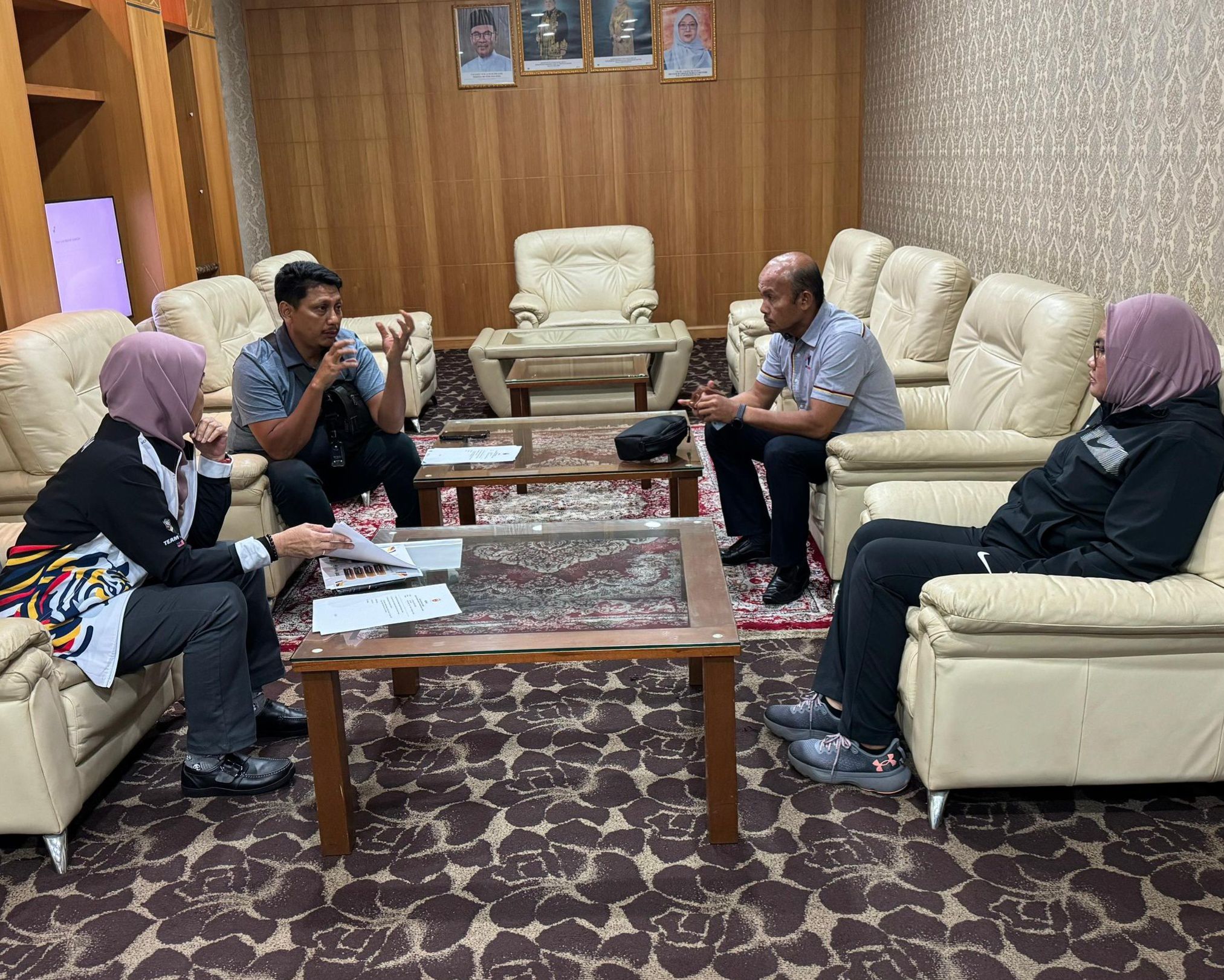 LAWATAN KERJA RASMI KETUA PENGARAH JABATAN BELIA DAN SUKAN NEGARA KE WILAYAH PERSEKUTUAN LABUAN