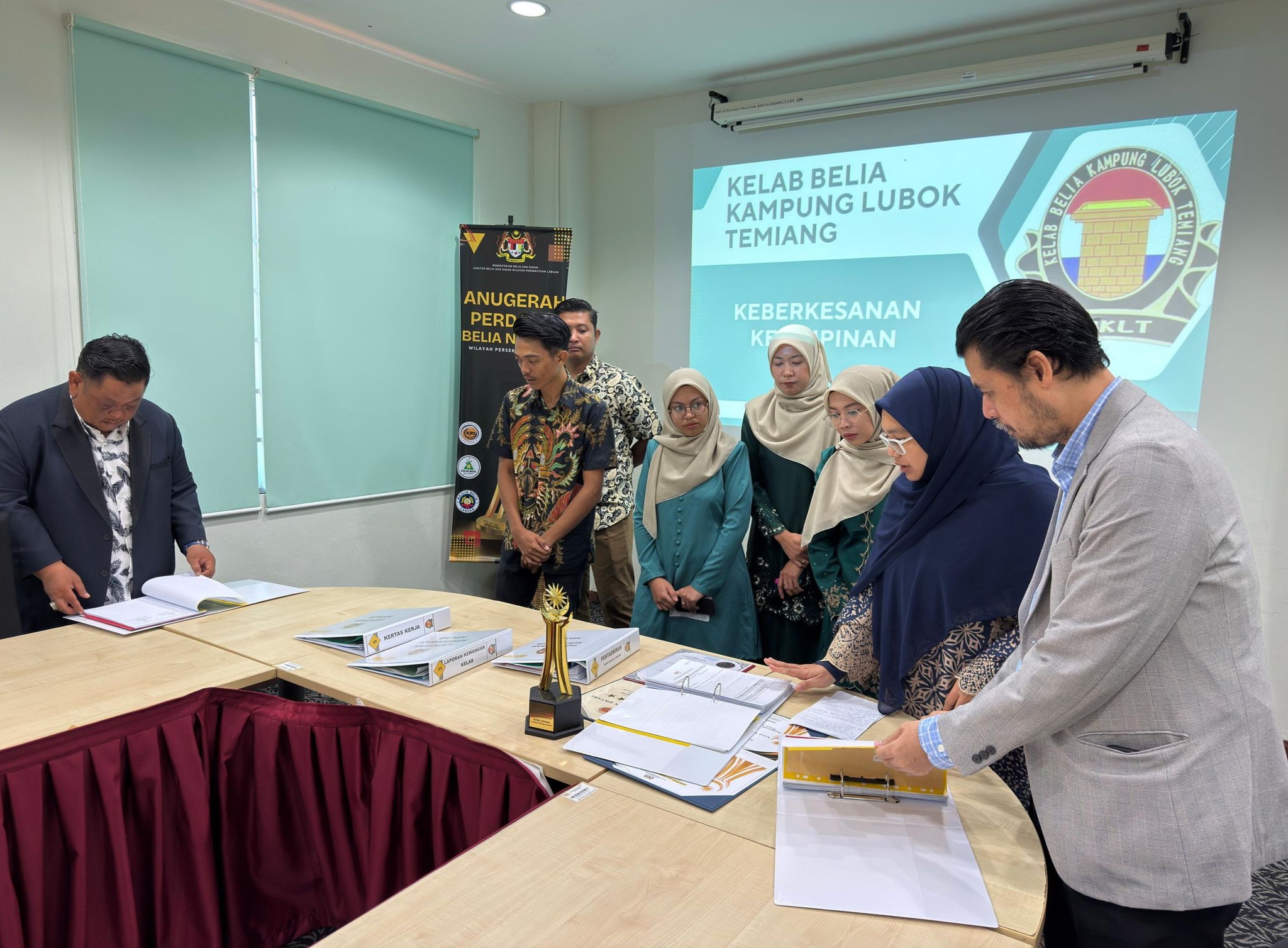 SESI PENILAIAN ANUGERAH PERDANA BELIA NEGARA PERINGKAT W.P. LABUAN TAHUN 2025 BAGI KATEGORI PERTUBUHAN