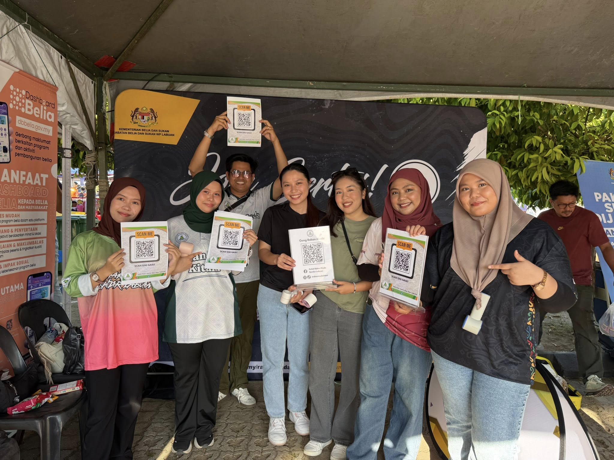 Pameran Rakan Muda sempena Kejohanan Merentas Desa MSSM Kebangsaan di Wilayah Persekutuan Labuan