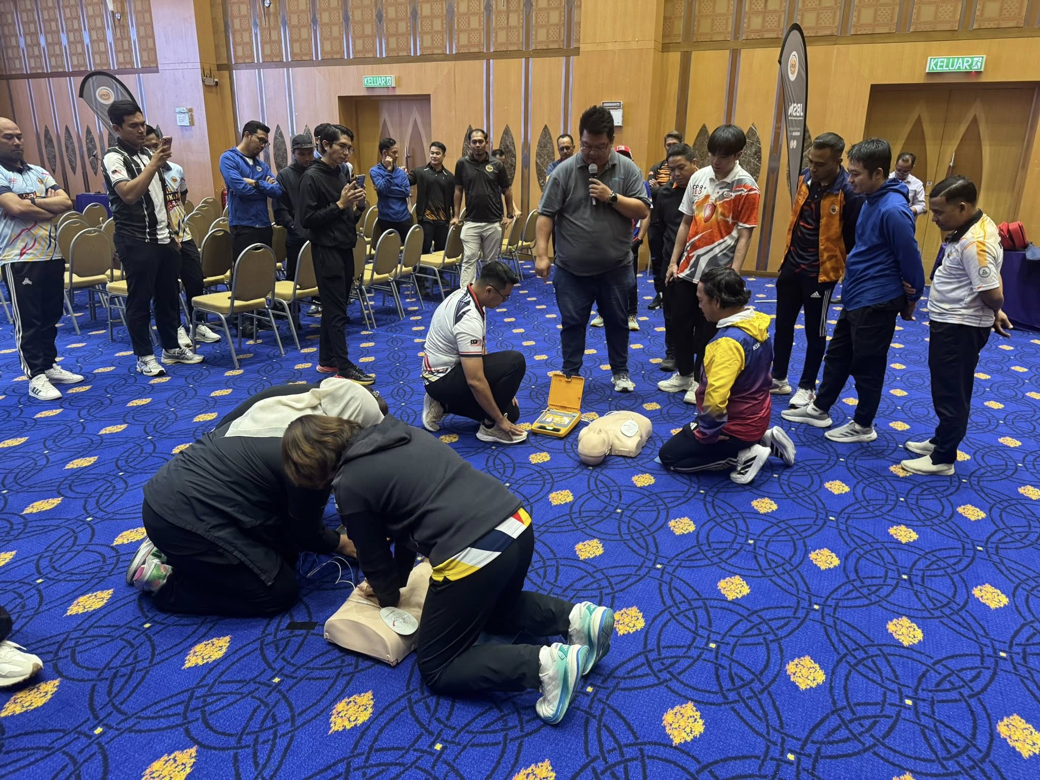 BENGKEL LATIHAN PENGGUNAAN AUTOMATED EXTERNAL DEFIBRILLATOR (AED) TAHUN 2026