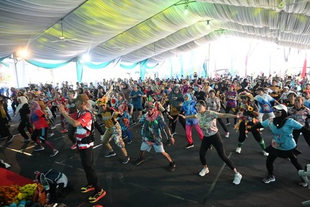 WARGA LABUAN MERIAHKAN BORNEO FLORA AEROBICTHON 90 MINUTE CHALLENGE 2025