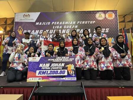 KONTINJEN WP LABUAN NAIB JUARA FUTSAL WANITA LIGA SUKAN ORANG KURANG UPAYA (LiSOKU) PERINGKAT KEBANGSAAN 2025
