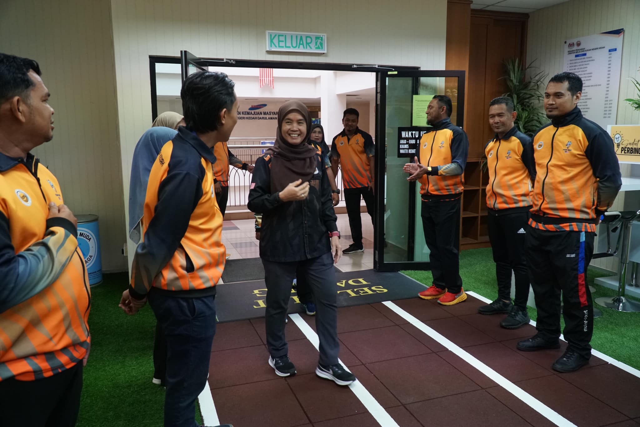 Lawatan Kerja KP JBSN ke JBS Negeri Kedah