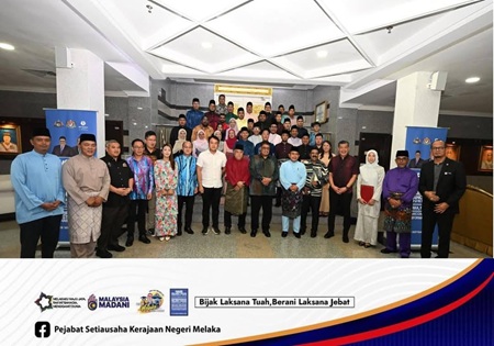 MAJLIS PENYAMPAIAN WATIKAH SPEAKER DAN AHLI DEWAN BELIA NEGERI MELAKA SESI 2025/2025