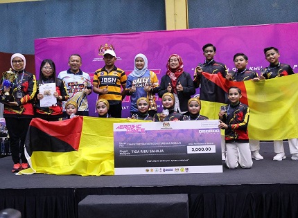 SK BERUANG MELAKA MENGUKIR NAMA DI PERTANDINGAN AEROBIC DANCE KEBANGSAAN