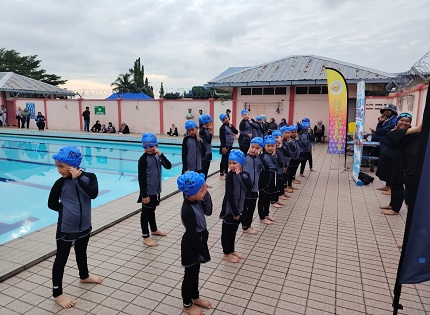 PROGRAM KEMAHIRAN LATIHAN ASAS SUKAN (KLAS) RENANG FASA 3 SIRI 1 TAHUN 2025 PERINGKAT DAERAH JASIN BERJALAN LANCAR