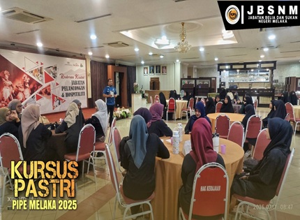 KURUSU PASTRI ANJURAN JBS MELAKA