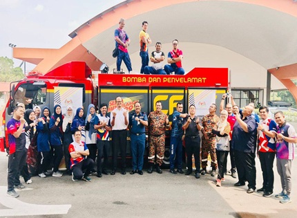 PROGRAM LATIHAN MEMADAM KEBAKARAN JABATAN BELIA DAN SUKAN NEGERI MELAKA 2025