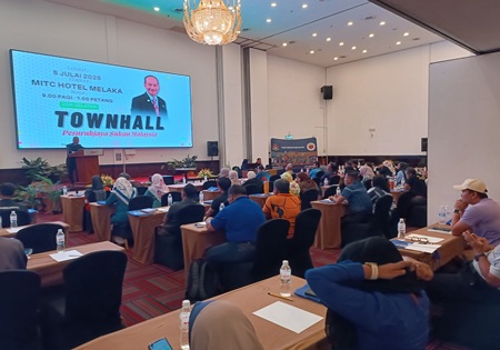SESI TOWNHALL PESURUHJAYA SUKAN MALAYSIA BERSAMA BADAN SUKAN ZON SELATAN 2025