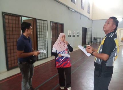 SESI VERIFIKASI ASET BAGI PROJEK MENAIKTARAF KOMPLEKS SUKAN KOMUNITI KRUBONG MELAKA