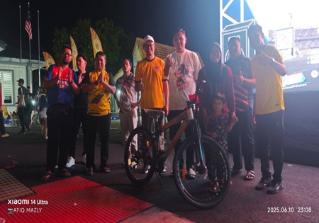 MERLIMAU MERIAH DENGAN SORAKAN EKOR HARIMAU MALAYA SEMPENA PROGRAM TAYANGAN SKRIN BESAR KBS KELAYAKAN PIALA ASIA 2027