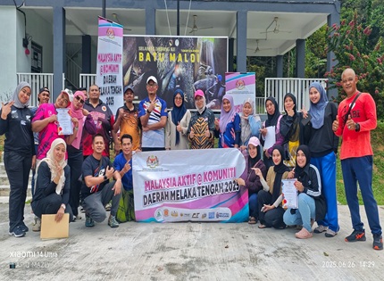 PROGRAM EKSPLORASI GUA BATU MALOI SEMPENA MALAYSIA AKTIF @ KOMUNITI MELAKA TENGAH SIRI 3/2025