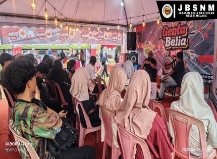 GENTA BELIA MELAKA 2025 MEDIUM PERKONGSIAN ILMU KEUSAHAWANAN DAN PELUANG JANA EKONOMI