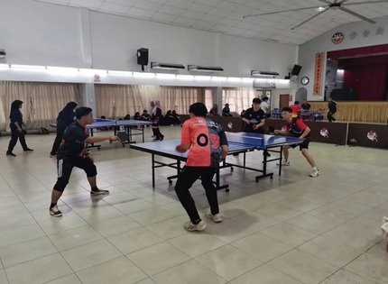 LIGA SUKAN KOMUNITI (LSK) DAERAH MELAKA TENGAH 2025 (KEJOHANAN PING PONG BERPASUKAN )