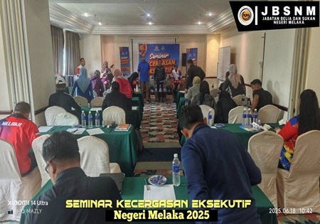 SEMINAR KECERGASAN EKSEKUTIF PERINGKAT NEGERI MELAKA 2025 FOKUS CERGAS FIZIKAL DAN KESIHATAN