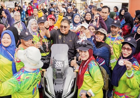 FUN WALK SEMPENA PROGRAM WAKIL RAKYAT UNTUK RAKYAT (WRUR) DUN LENDE TAHUN 2025