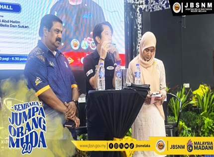 SESI TOWNHALL KJOM 2.0 ZON SELATAN 2025 MERIAH, BELIA SUARA TERUS DIDENGARI