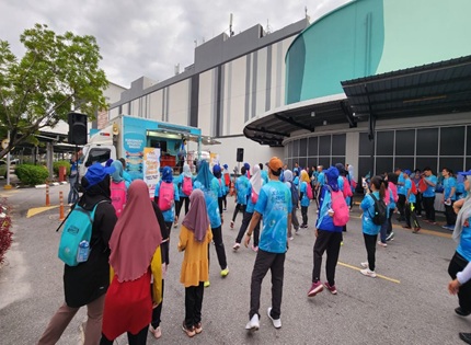 PROGRAM MALAYSIA AKTIF @ KOMUNITI SIRI 5 SEMPENA JELAJAH ANMS ROUTE TO BMSS