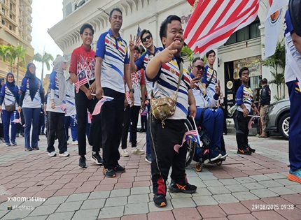 DEBARAN SAMBUTAN HARI KEBANGSAAN PERINGKAT NEGERI MELAKA 2025 KIAN TERASA