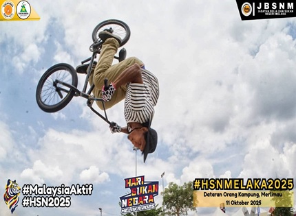 AKSI LINCAH BMX MERIAHKAN MELAKA X-STREET COURSE HSN MELAKA 2025