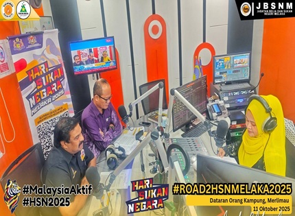 MELAKAfm RAKAN STRATEGIK PROMOSI HARI SUKAN NEGARA MELAKA 2025