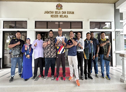 KUNJUNG HORMAT GB4B MALAYSIA NEGERI MELAKA KAWASAN HANG TUAH JAYA