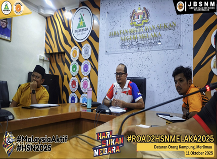 MESYUARAT PENYELARASAN PROGRAM MALAYSIA AKTIF PERINGKAT NEGERI MELAKA 2025
