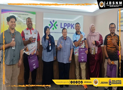 JBSNM JALIN KERJASAMA LPPKN MELAKA SEMARAK PROGRAM BELIA 2026