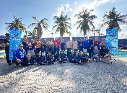 Program Kemahiran Latihan Asas Sukan (KLAS) Renang Fasa 3 Siri 3 Daerah Jasin