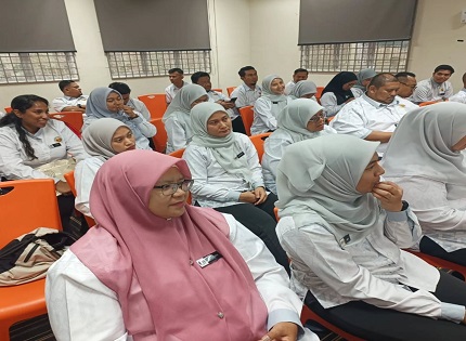 MAJLIS PERHIMPUNAN BULANAN JABATAN BELIA DAN SUKAN NEGERI MELAKA 