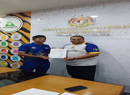 SESI MENANDATANGANI AKUAN PENERIMAAN DANA SUKAN KOMUNITI (DSK) JENDELA 1 JBS NEGERI MELAKA TAHUN 2026