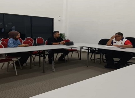 SESI PERBINCANGAN BERKALA PENGURUS BERSAMA SYARIKAT KAWALAN KESELAMATAN DI KOMPLEKS BELIA DAN SUKAN NEGERI MELAKA