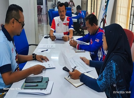 MESYUARAT PENGURUSAN PEGAWAI DAN KAKITANGAN PEJABAT BELIA DAN SUKAN DAERAH JASIN BIL.1/2026