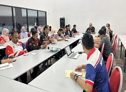 MESYUARAT PENGURUSAN JABATAN BELIA DAN SUKAN NEGERI MELAKA
