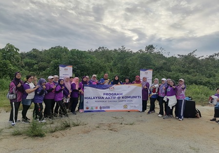 PROGRAM  MALAYSIA AKTIF @ KOMUNITI PERINGKAT DAERAH TAMPIN 2025 (SIRI 1)